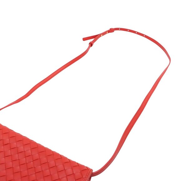 B-14. Bottega Veneta Intrecciato Leather Shoulder Bag - Picture 8 of 11